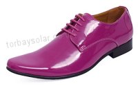 Dobell Mens Purple Patent Contemporary Dress Formal Business Wedding Shoes - B0765YBY1W