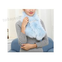 Yilisu Women Winter Faux Fur Plush Scarf Collar Bib - B01N2VY2R0