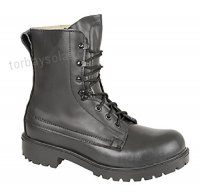 Grafters ASSAULT Unisex NON-SAFETY Leather Work Boots Black - B01LFFID16