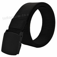 Men Nylon military belt Tactical Web Waist Belt Adjustable Waistband With Plastic Buckle - B06ZYNHR6Z